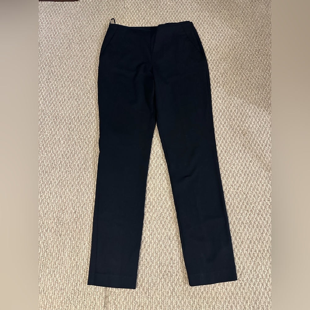 long tall sally Straight-Leg Trousers navy 35 inseam